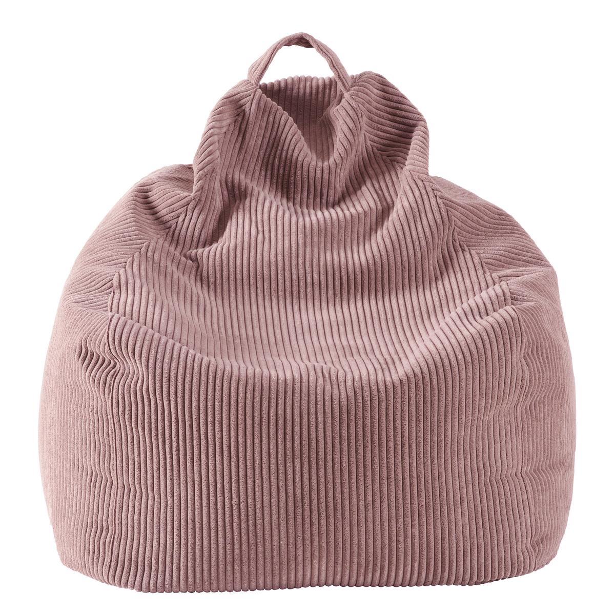 Sitzsack Rosa B: 80cm - Rosa, Trend, Textil (80/85/80cm) - Livetastic