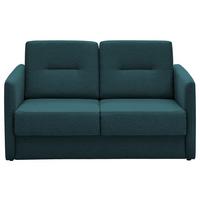 Schlafsofa Regi Blau Mikrofaser B: 147 cm - Blau/Schwarz, KONVENTIONELL, Textil (147/89/87cm) - Livetastic