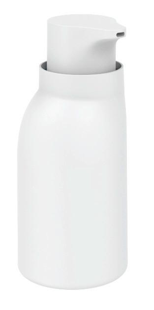 DÁVKOVAČ MÝDLA Hug, 8,5/18,8/8cm, bílá - bílá, Moderní, plast (8,5/18,8/8cm) - Premium Living
