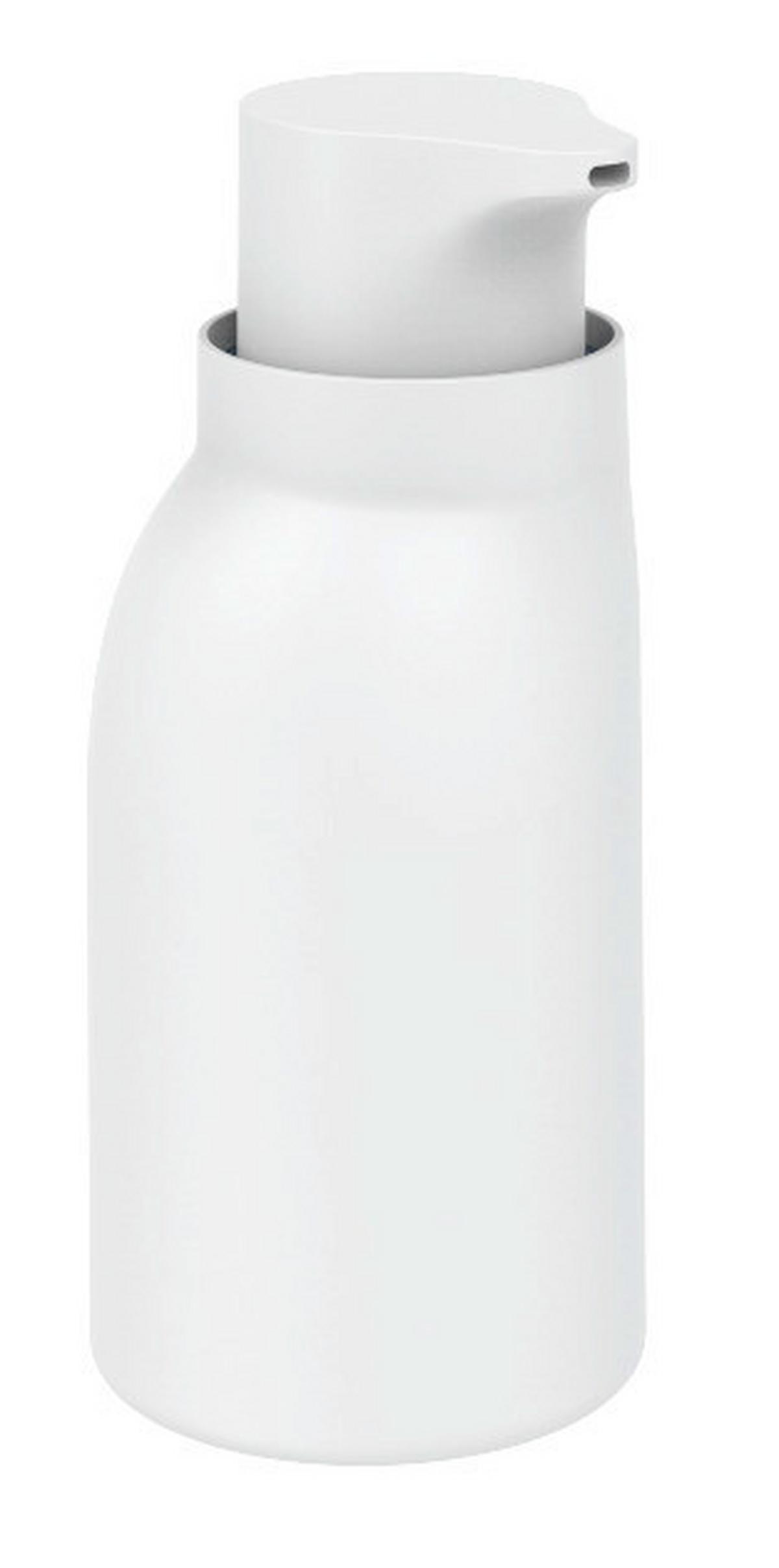DÁVKOVAČ MÝDLA Hug, 8,5/18,8/8cm, bílá - bílá, Moderní, plast (8,5/18,8/8cm) - Premium Living