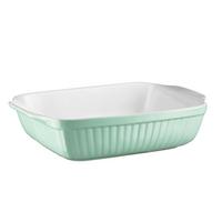 Auflaufform Pastellgrün Steinzeug - Pastellgrün, Basics, Keramik (33/8/24cm) - Mäser