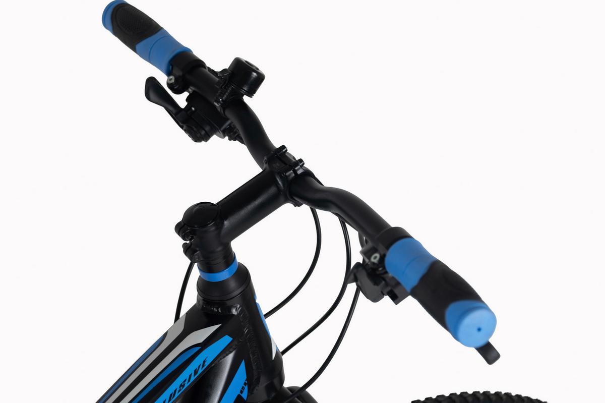 Mountainbike 29'' WYLD Xplicit schwarz/blau - Schwarz, Basics, Metall (25cm)