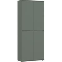 Garderobenschrank Zapato Salbeigrün B: 75cm - Salbeigrün, Design, Holzwerkstoff (75/185,9/35,3cm) - Livetastic