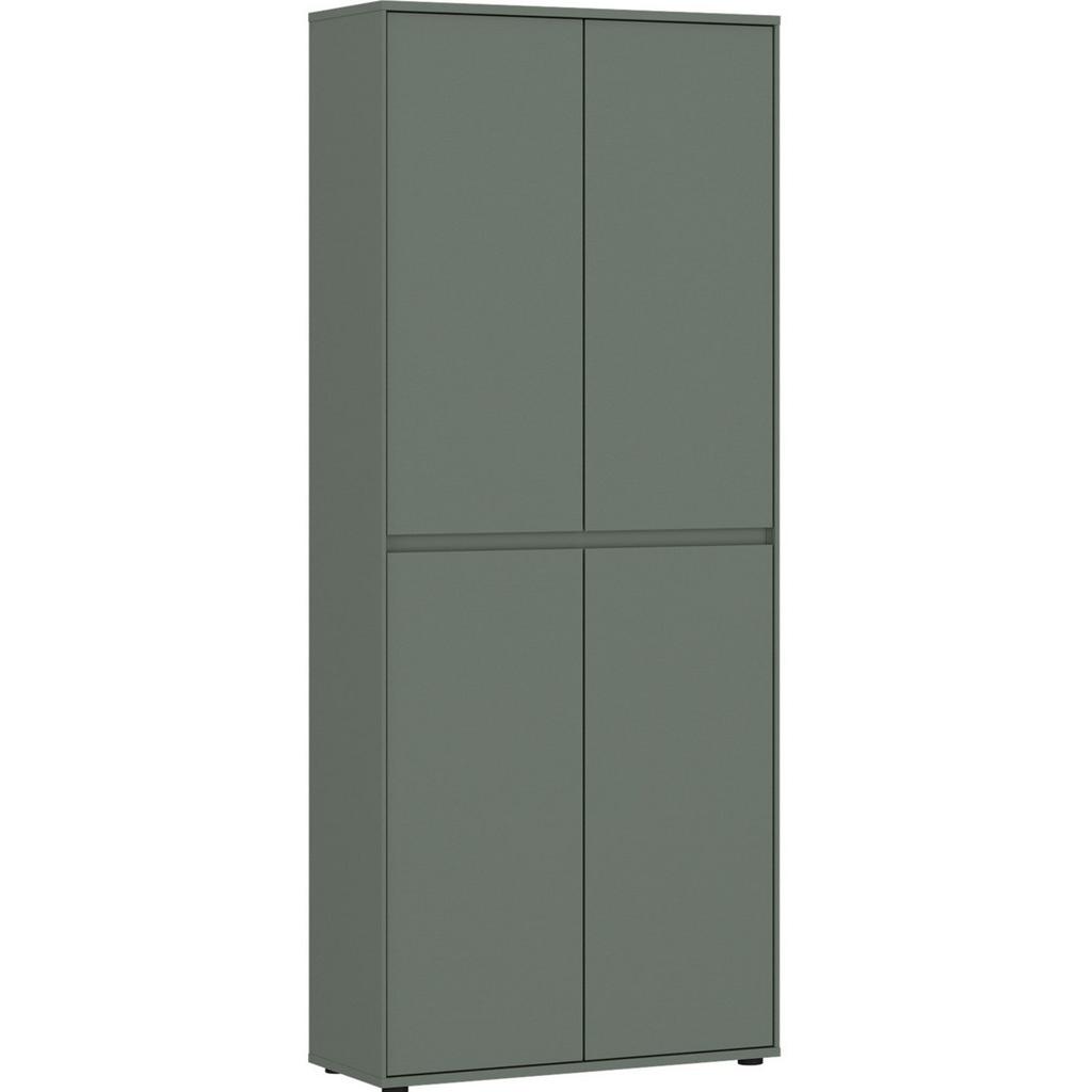 Garderobenschrank Zapato Salbeigrün B: 75cm