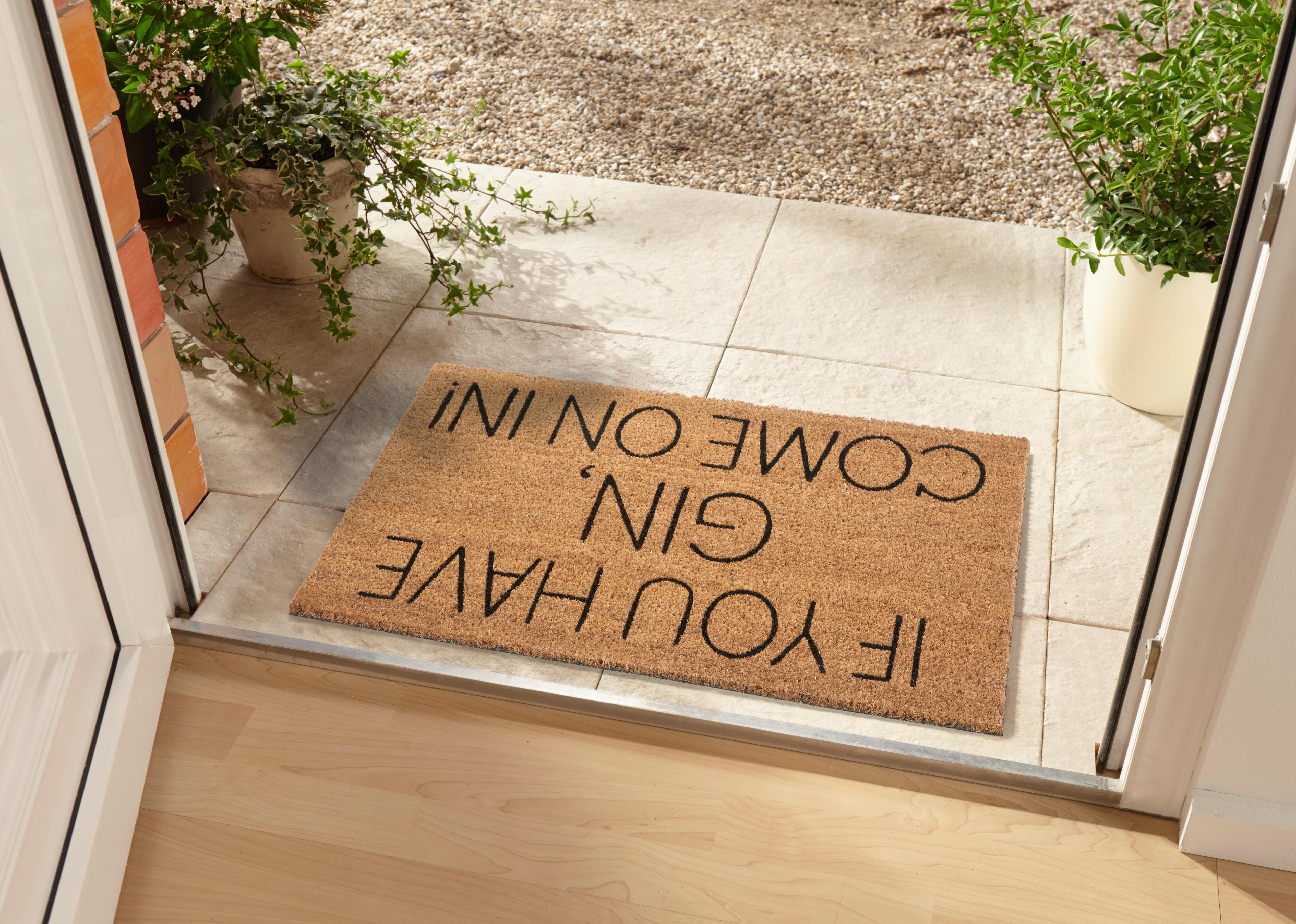 Kokosmatte Mix Mats Kokos Gin 45x75 cm - Hellbraun/Schwarz, Basics, Naturmaterialien (45/75cm) - Esposa