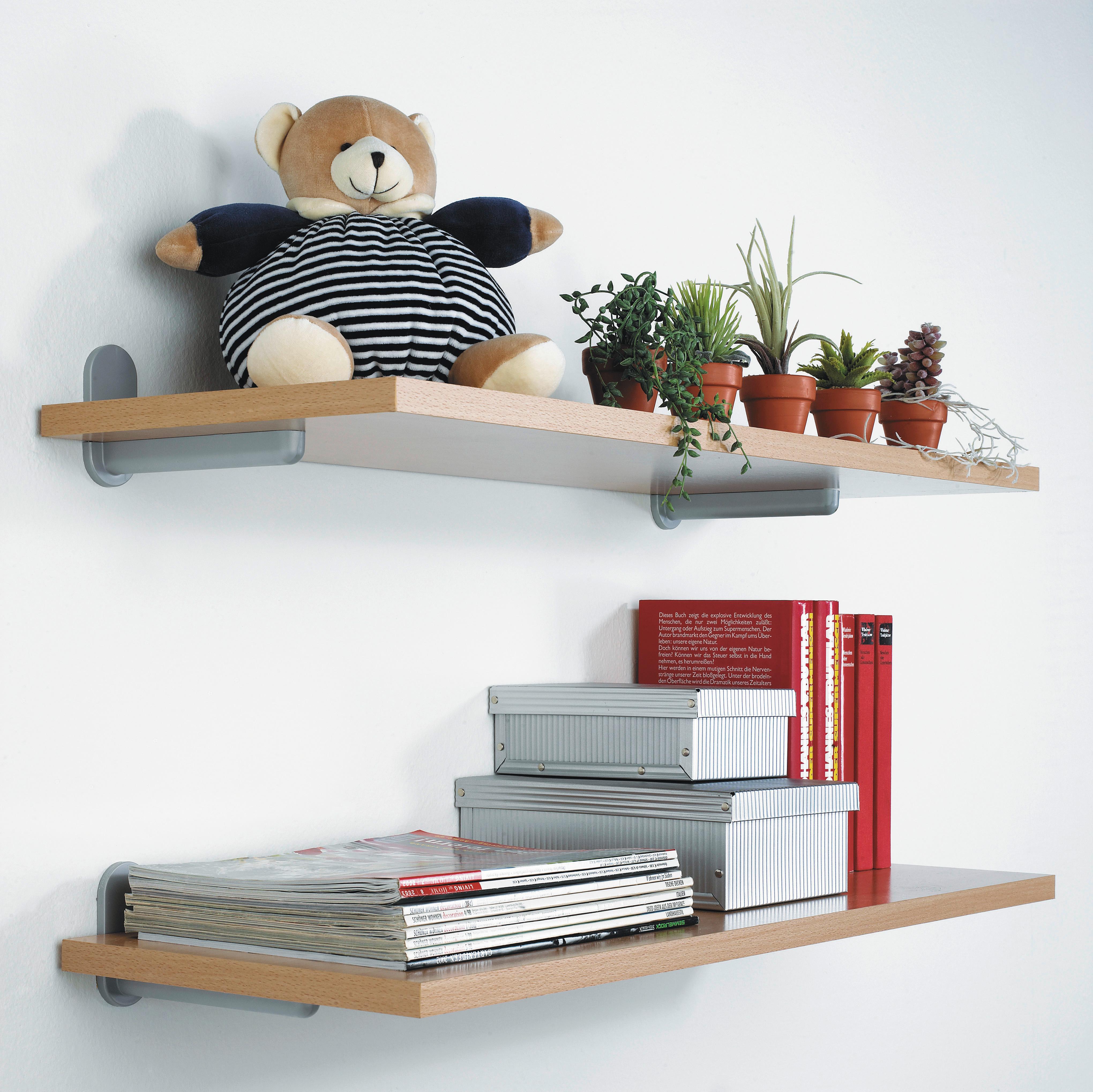 Polctartó Pinocchio - ezüstszínű, fém (16cm)