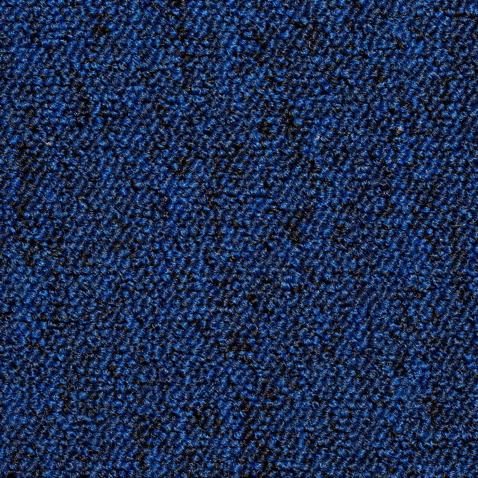 Teppichfliese Dunkelblau Mustang 50x50 Cm Florhöhe 3 Mm