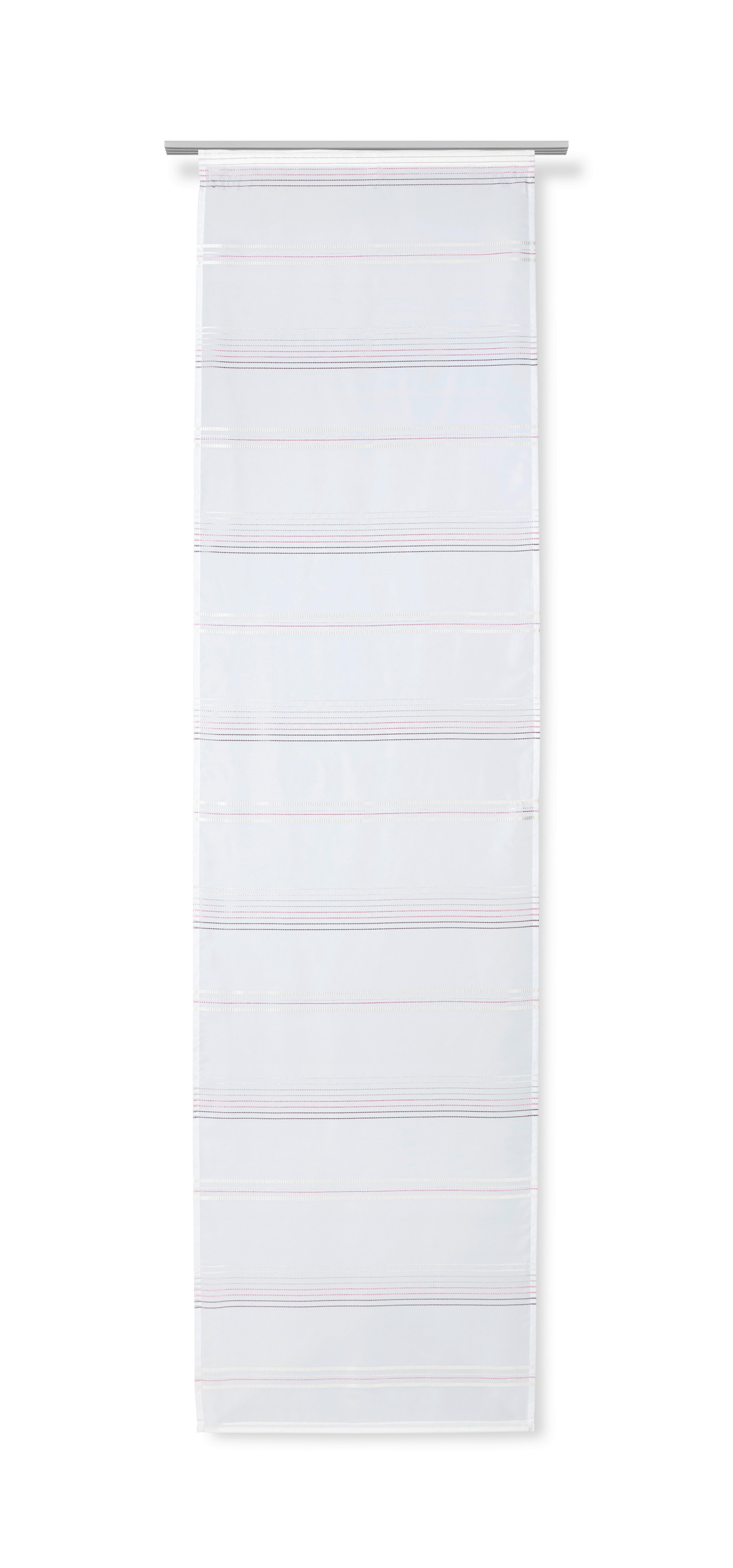 PANELOVÝ ZÁVES LOUIS - sivá/biela, Konventionell, textil (60/245cm) - Modern Living