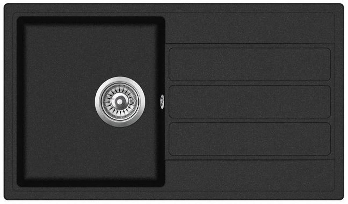 Mosogatótálca, Antracit Evido Easy 45s - antracit (76/17/44cm)