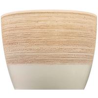 Kaspó Krém - krém, kerámia (11/11/10cm)