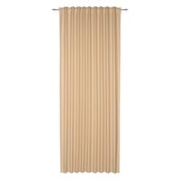 Fertigvorhang Roswita - Beige, KONVENTIONELL, Textil (135/245cm) - Ondega