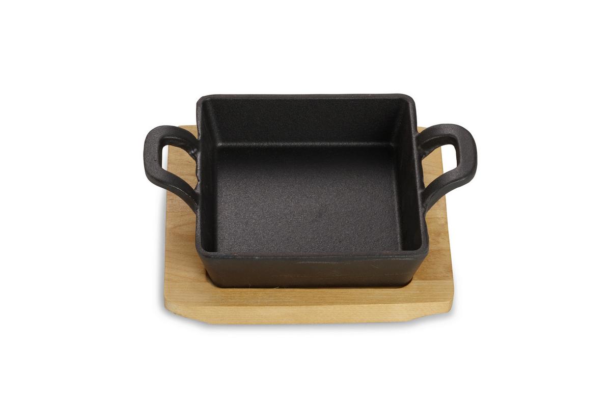 SADA PÁNVÍ 4-dílná - černá, Basics, kov (18,5/12,6/3,6cm) - Echtwerk