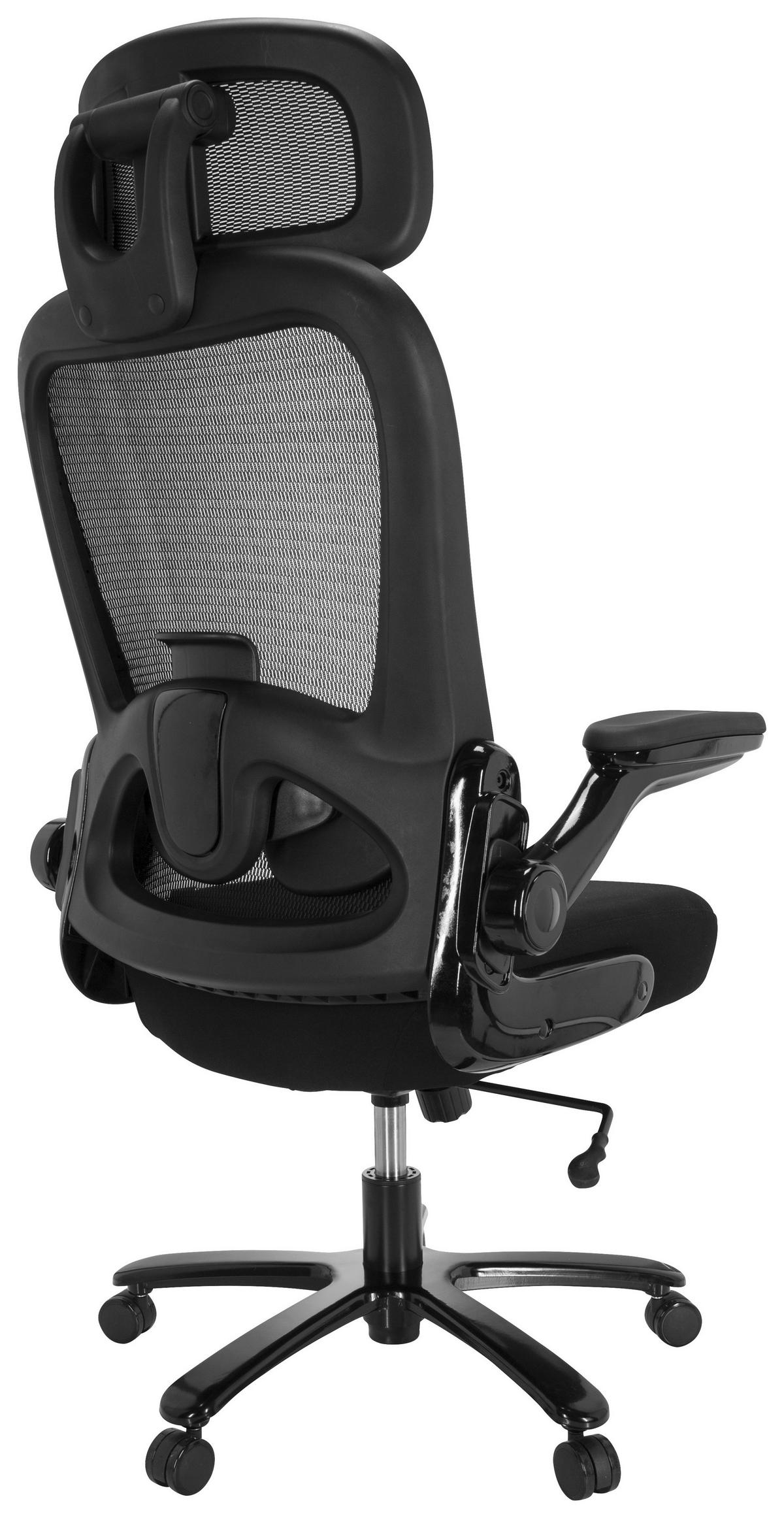 Drehstuhl Instructor Sw I Pro Schwarz - Schwarz, MODERN, Kunststoff/Textil (75/142/63cm) - MID.YOU