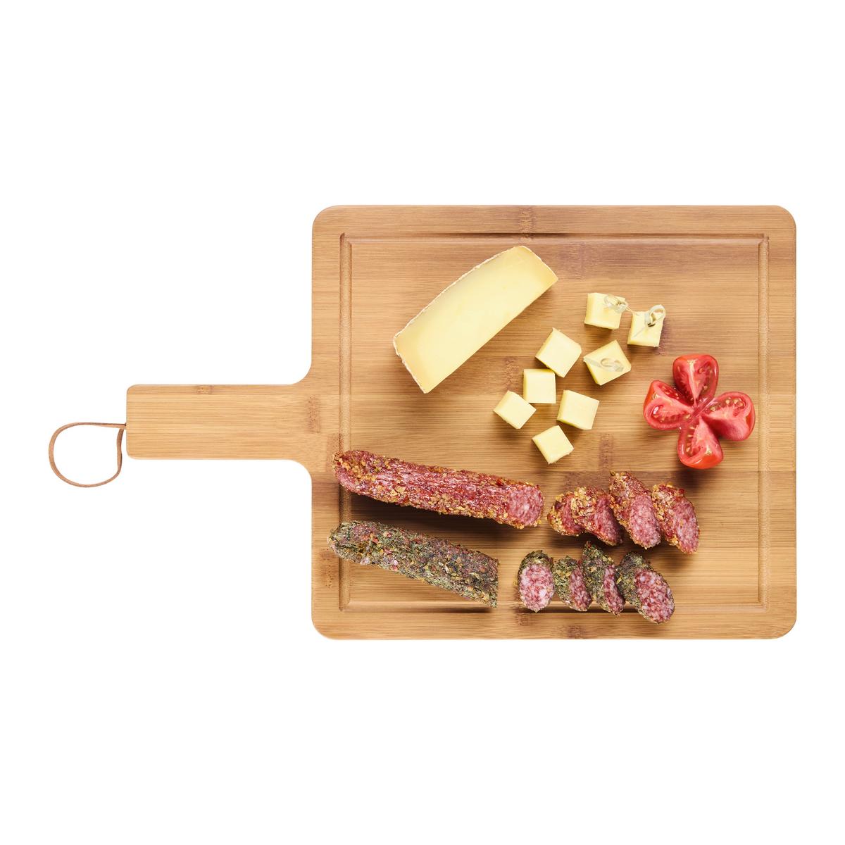 Servírovacia doska CUCINA - prírodná farba, Konventionell, prírodné materiály (26/40/1,5cm) - Mömax