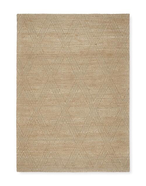 Ručně Tkaný Koberec Kaan, 160/230cm, Přírodná - jílová barva, Basics, textil (160/230cm) - Modern Living