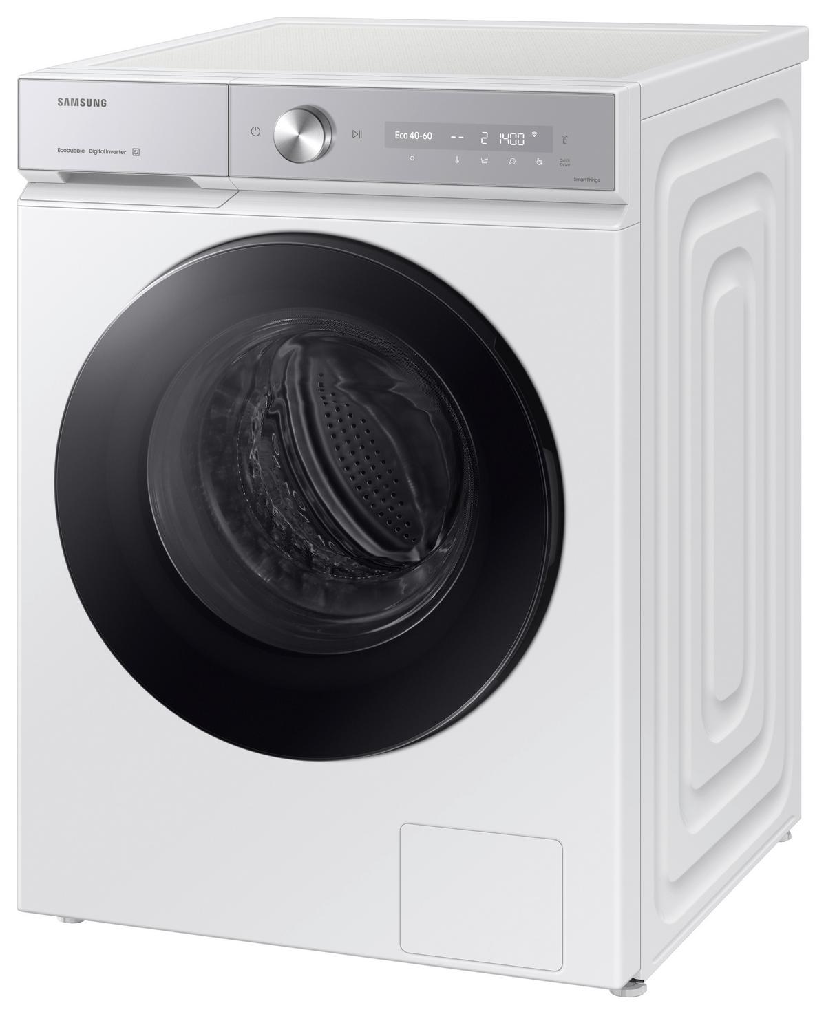 Waschmaschine Ww11db8b95ghu3 Eekl: A, Füllmenge Ca .11 Kg - Silberfarben/Weiß, Basics, Kunststoff/Metall (60/85/60cm) - Samsung