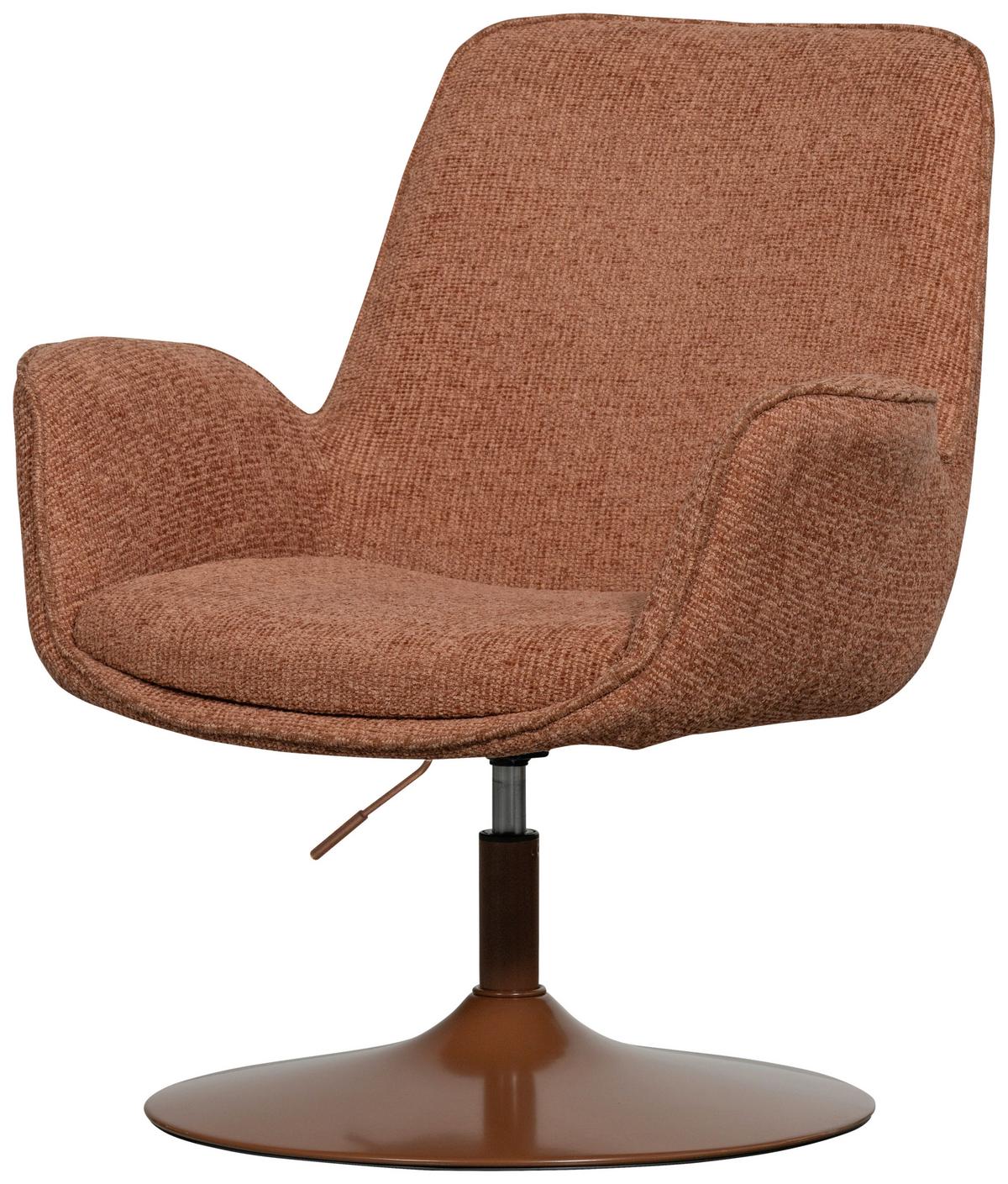 Sessel Marten Orange B: 79cm - Orange, Design, Textil (79/91/76cm) - Livetastic