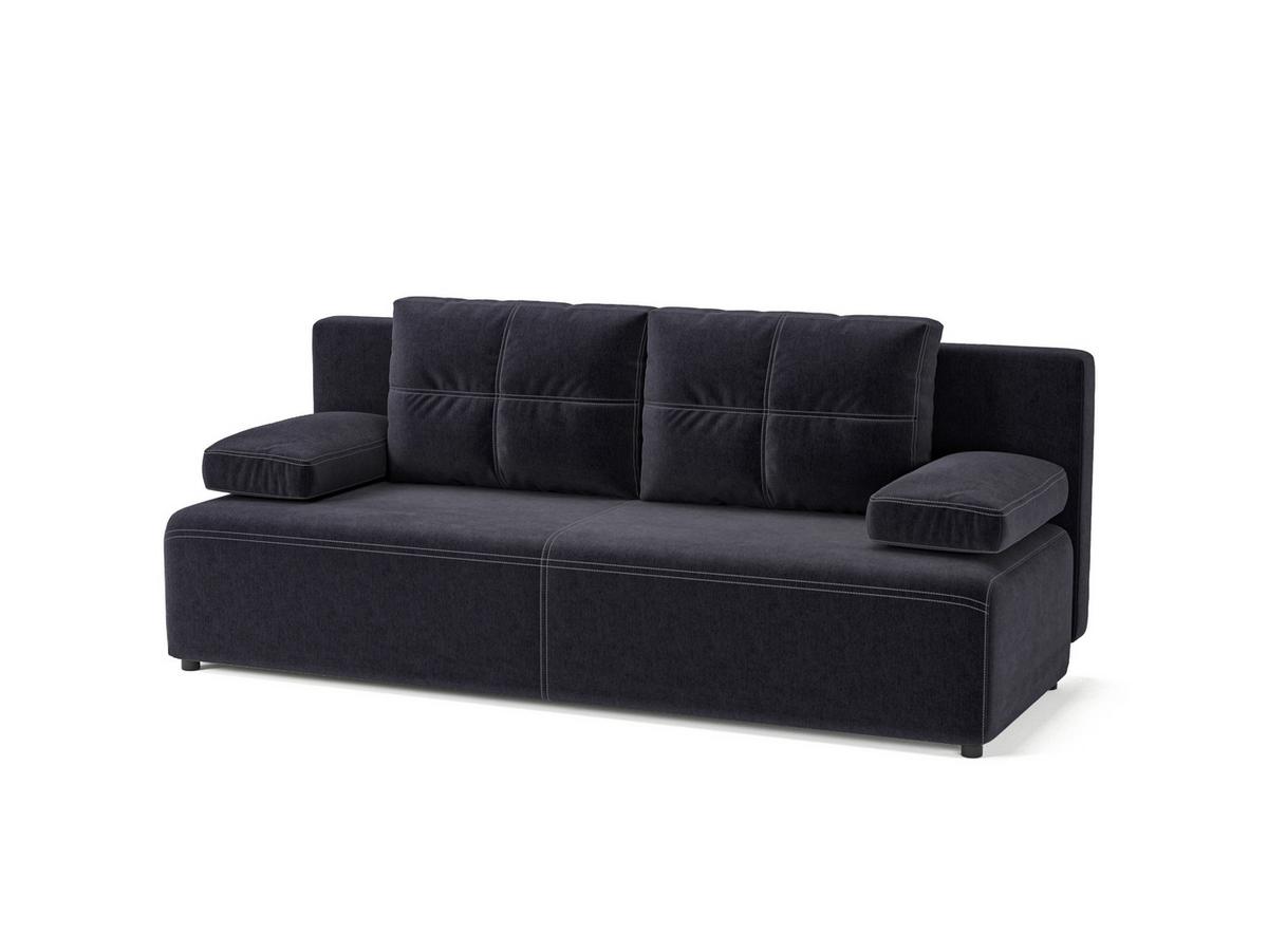 Schlafsofa Munich Schwarz B: 200cm - Schwarz, Design, Textil (200/88/86cm) - MID.YOU