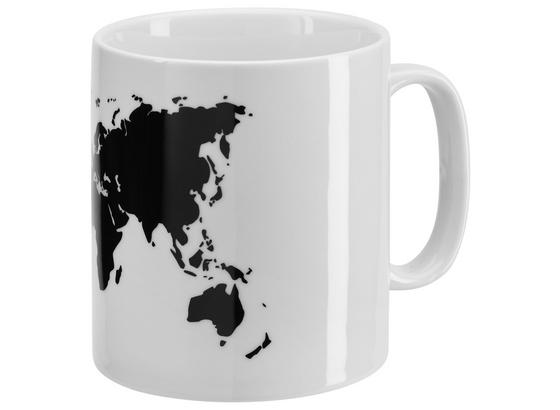 Hrnček Na Kávu World - čierna/biela, Moderný, keramika (10,5/12cm) - Mömax modern living Hrnček Na Kávu World - čierna/biela, Moderný, keramika (10,5/12cm) - Mömax modern living