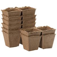 Anzuchttopf 07745 Anzucht-Toepfe 4cm - Braun, Basics, Papier (16/7/11,7cm) - Windhager