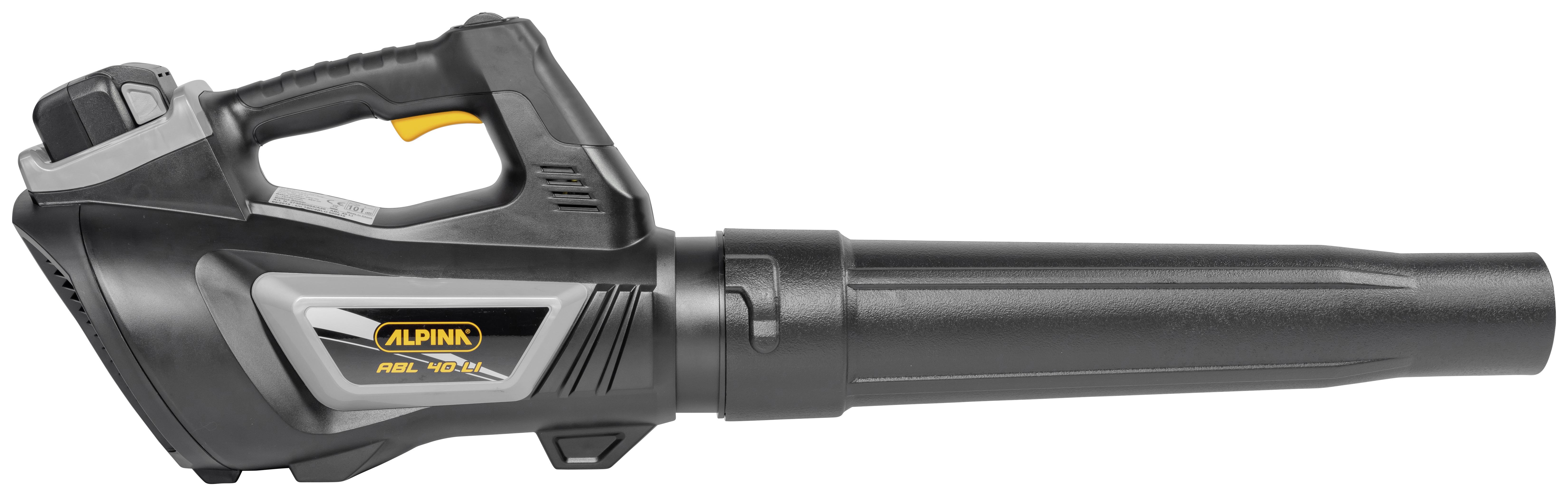 Laubbläser Alpina Abl 40 Li - Schwarz, MODERN, Kunststoff (22/33,5/98cm) - Alpina 5849