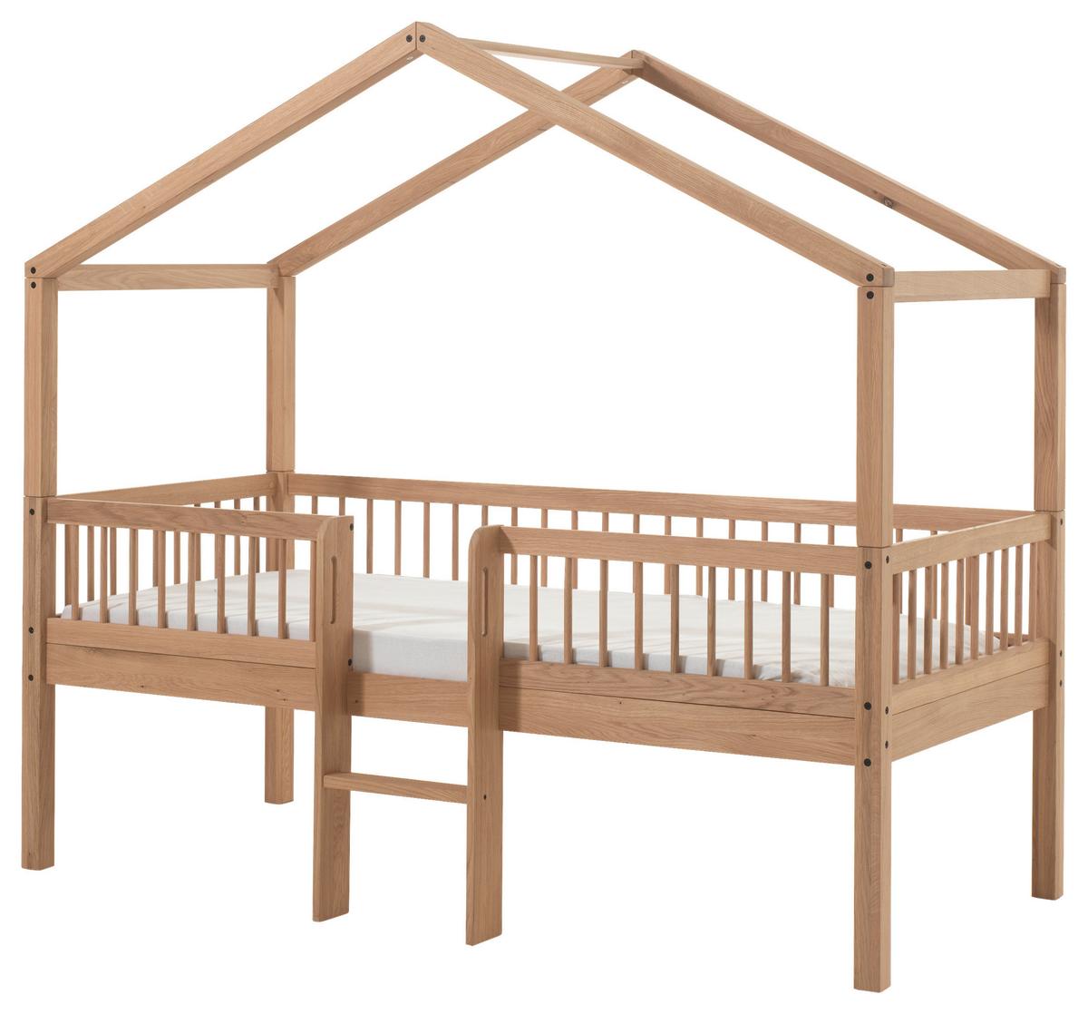 Hausbett Forrest Eichefarben 90x200cm - Eichefarben/Naturfarben, MODERN, Holz (90/200cm) - Vipack