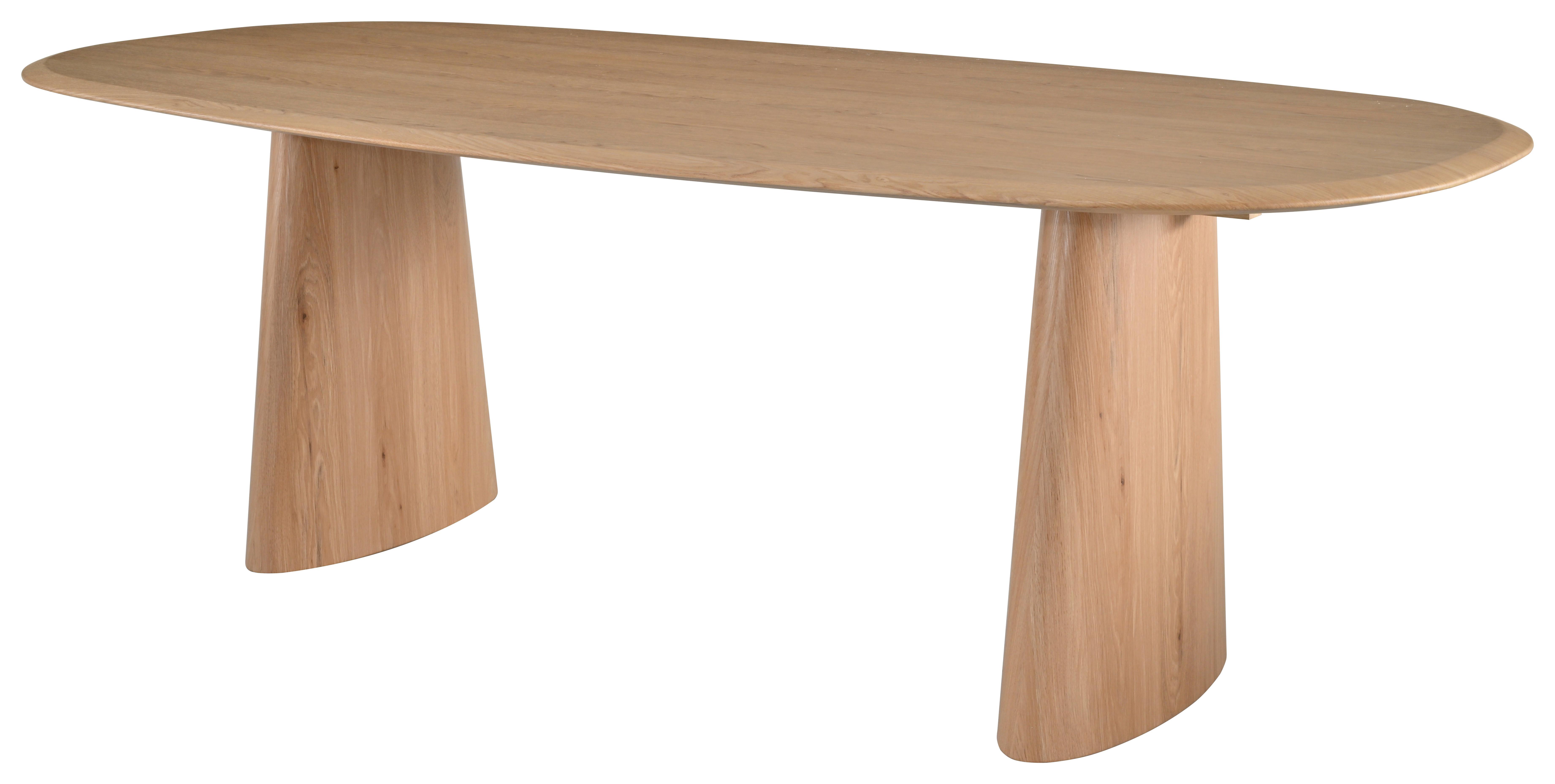 Esstisch Palma Naturfarben L: 220 cm - Naturfarben, MODERN, Holz/Holzwerkstoff (220/110/75cm) - MID.YOU