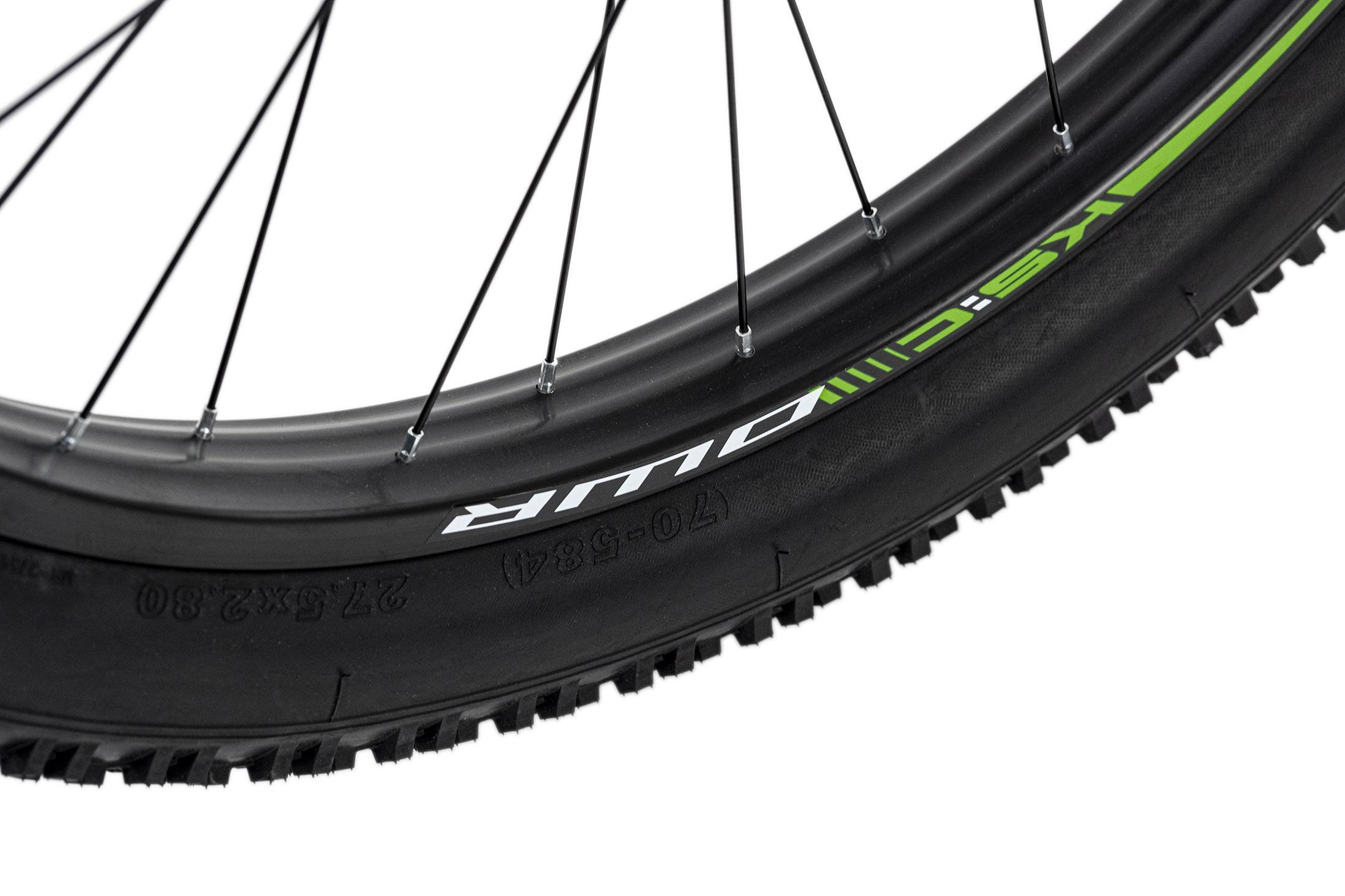 Mountainbike Hardtail 27,5 Zoll Xceed 24 Gänge - Schwarz, Basics, Metall (180/70/80cm) - KS Cycling