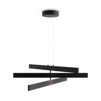Pendelleuchte Origami - Schwarz, Trend, Metall (80/20,5cm) - MAYTONI