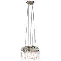 Hängeleuchte H: 25,3 cm 6-Flammig - Nickelfarben, LIFESTYLE, Glas/Metall (30.5/25.6-287cm) - Elstead Lighting