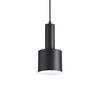 Hängeleuchte Holly H: 31/240cm 1-Flammig - Schwarz, KONVENTIONELL, Metall (12/31/240cm) - Ideal Lux