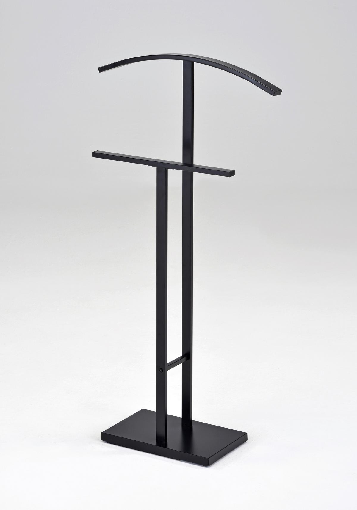 Němý sluha LUAN - černá, Moderní, kov (48/100/20cm) - Mömax