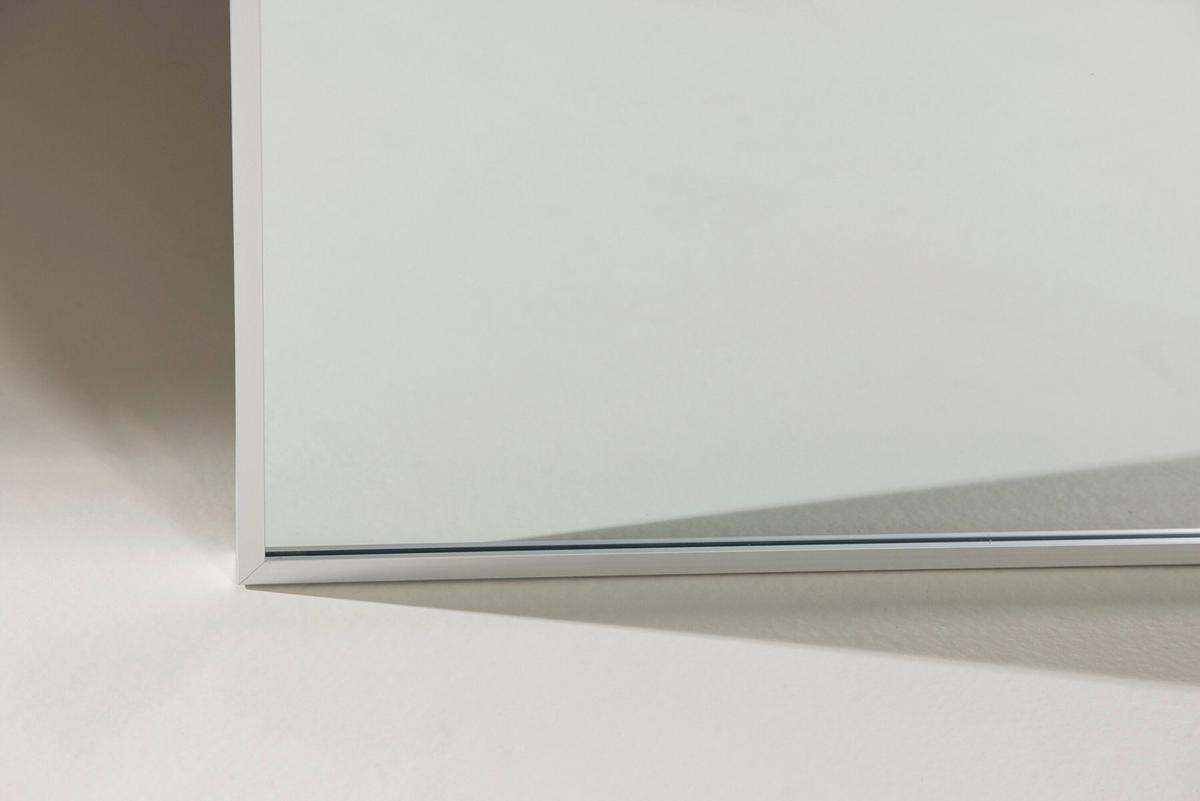 Spiegel Orlando Silberrahmen B: 120cm - Silberfarben, MODERN, Glas/Metall (120/190/3cm) - Livetastic