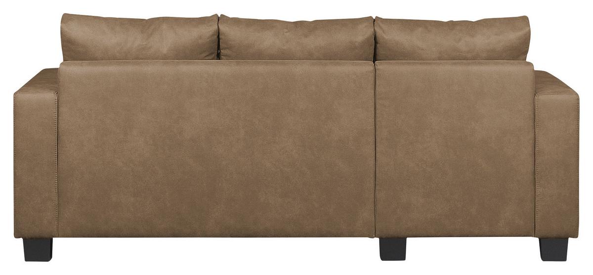 Ecksofa Grenwood Schlammfarben S: 144x200 cm - Schlammfarben/Braun, Design, Textil (144/200cm) - MID.YOU