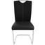 Schwingstuhl Conny - Chromfarben/Schwarz, MODERN, Textil/Metall (44/96,5/59cm) Schwingstuhl Conny - Chromfarben/Schwarz, MODERN, Textil/Metall (44/96,5/59cm)