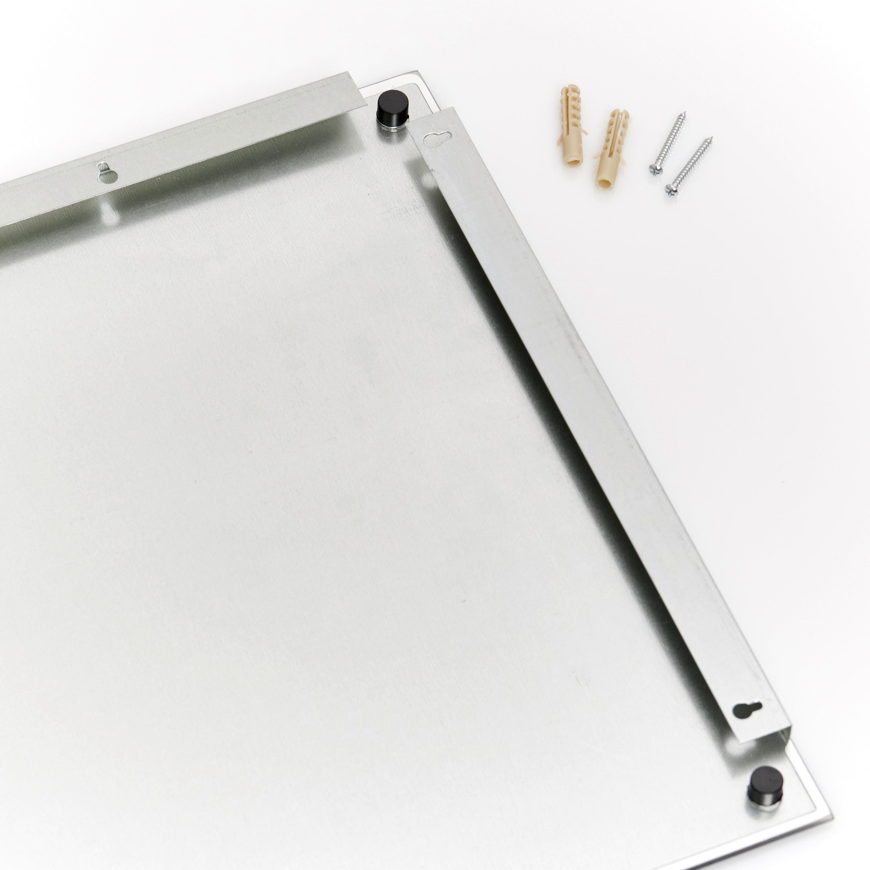 Memoboard Anthrazit B: 60 Cm - Anthrazit, Basics, Glas (60/40/1,6cm) - Zeller Present