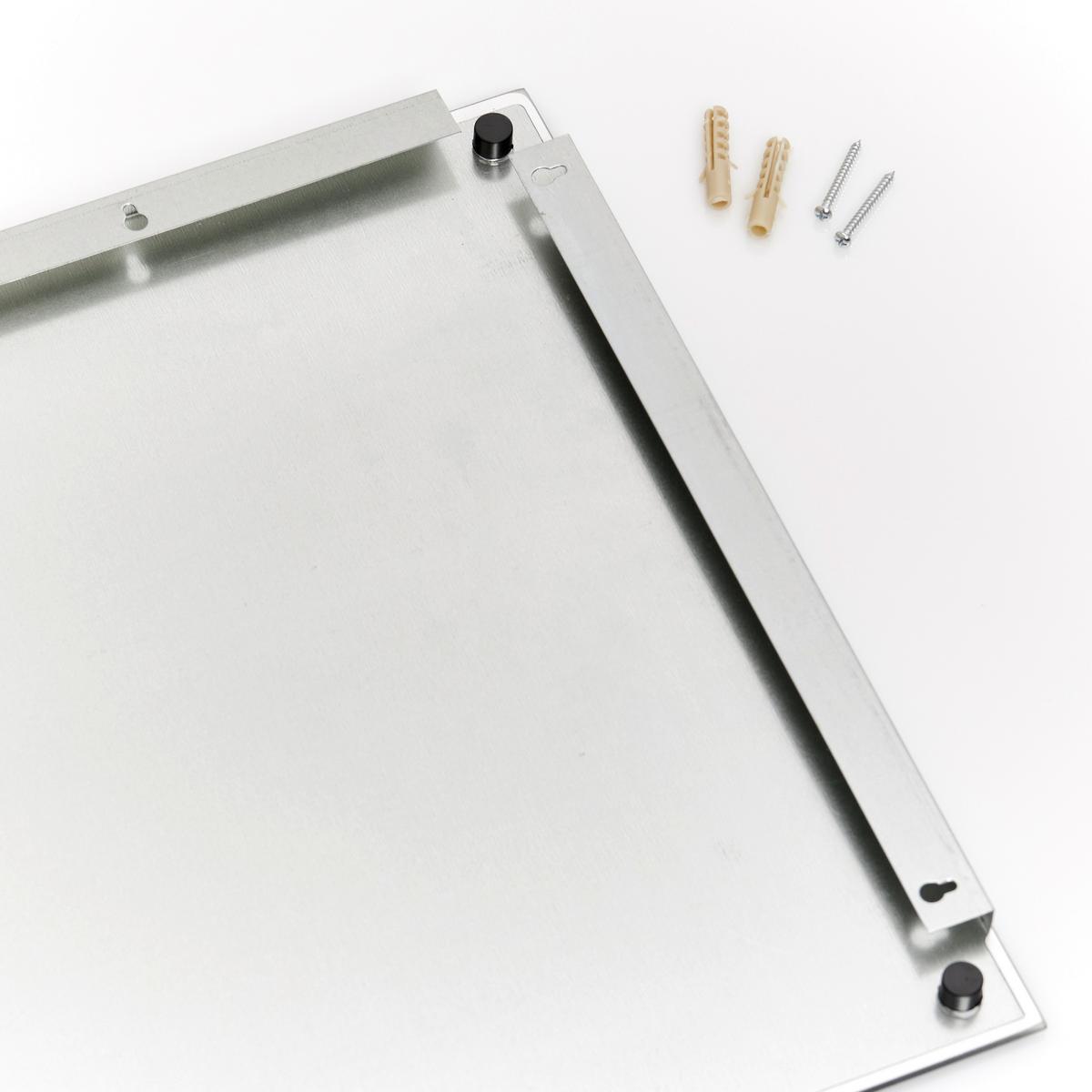 Memoboard Anthrazit B: 60 Cm - Anthrazit, Basics, Glas (60/40/1,6cm) - Zeller Present