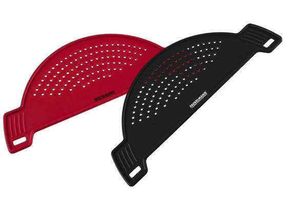Seiher Schwarz oder Rot - Rot/Schwarz, KONVENTIONELL, Kunststoff (12/28cm) - Fackelmann Seiher Schwarz oder Rot - Rot/Schwarz, KONVENTIONELL, Kunststoff (12/28cm) - Fackelmann