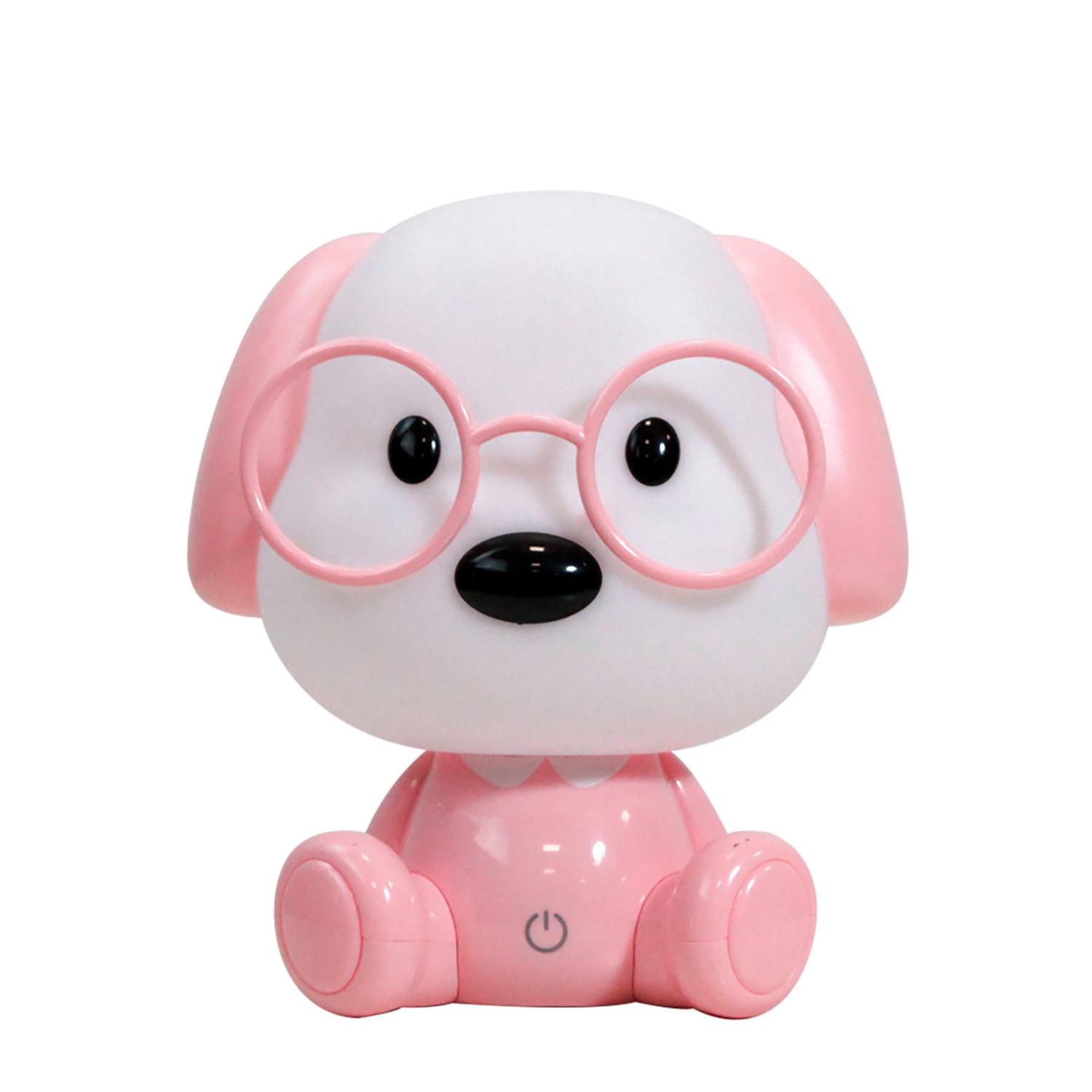 Kindertischleuchte 075/Lr - Pink, Basics, Kunststoff (17/17/20cm)