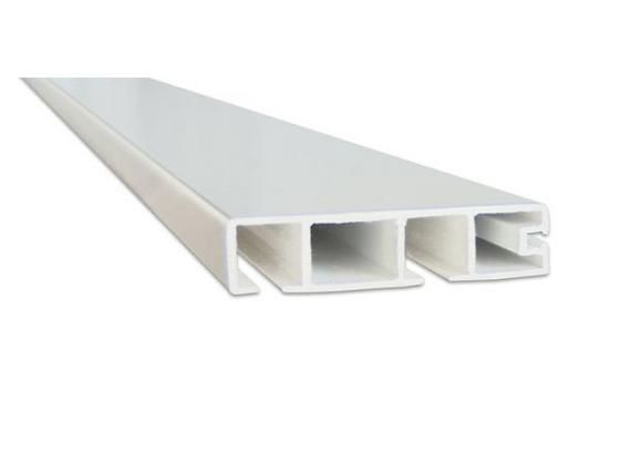 Vorhangschiene Weiß - Weiß, KONVENTIONELL, Kunststoff (180cm) Vorhangschiene Weiß - Weiß, KONVENTIONELL, Kunststoff (180cm)