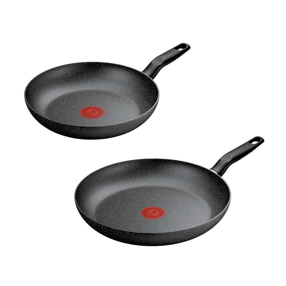PFANNENSET DARK ESSENTIAL - Schwarz, Basics, Metall - Tefal