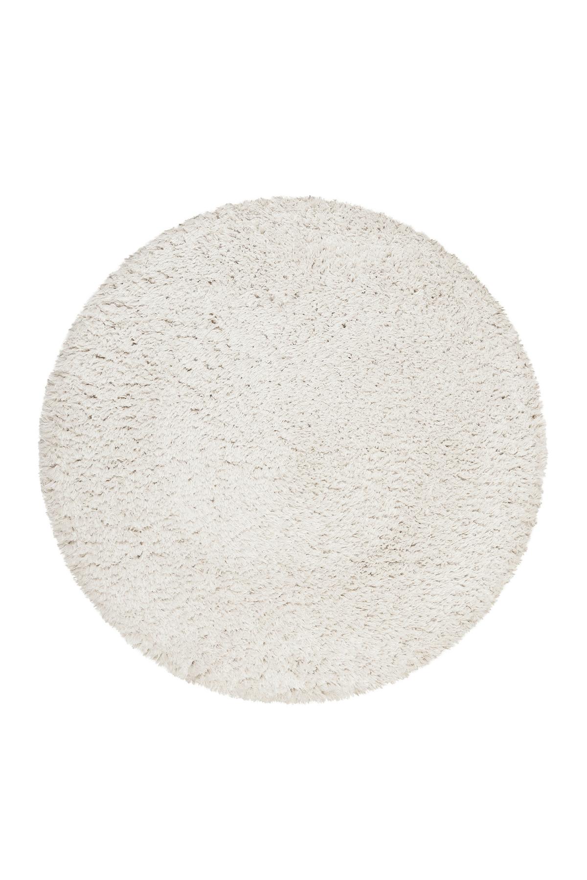 Hochflor Teppich Beige Yogi Rund Ø 120 Cm - Beige, KONVENTIONELL, Textil (120cm) - Esprit