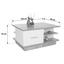 Couchtisch City - Hellgrau/Weiß, MODERN, Holzwerkstoff (100/45/60cm) Couchtisch City - Hellgrau/Weiß, MODERN, Holzwerkstoff (100/45/60cm)
