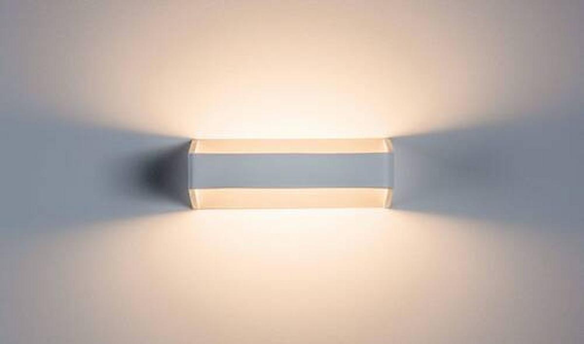 Wandleuchte 1-Flammig Weiß - Weiß, Design, Metall (10/7cm) - Paulmann