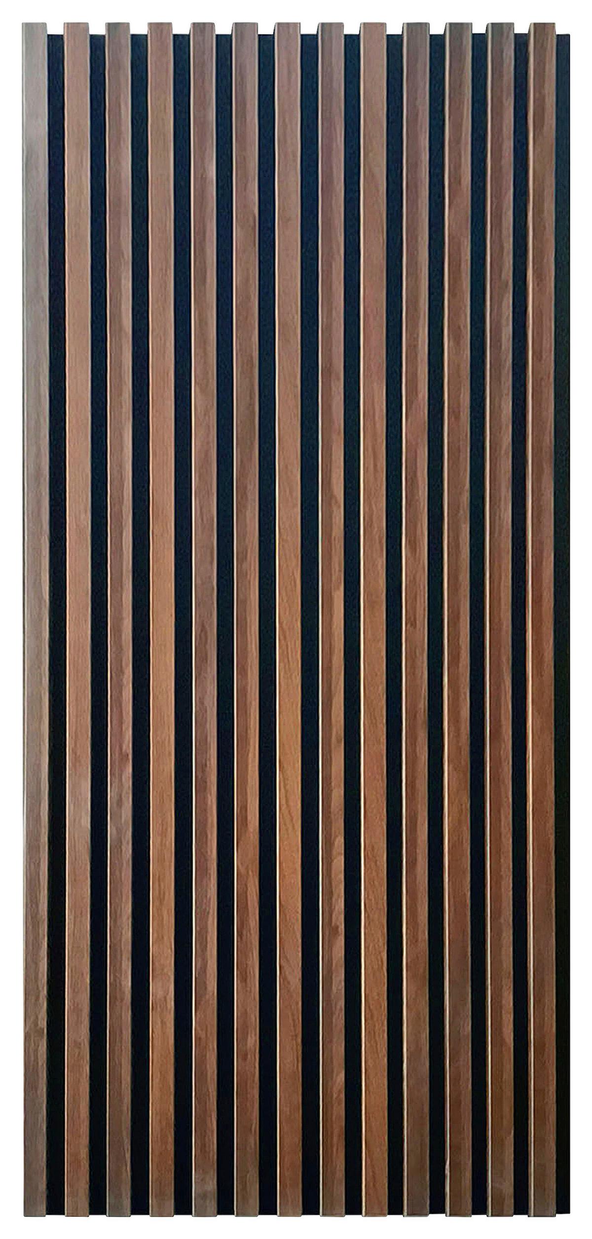 Akustikpaneel Josef - Walnussfarben, MODERN, Holzwerkstoff/Kunststoff (60/120/2cm)
