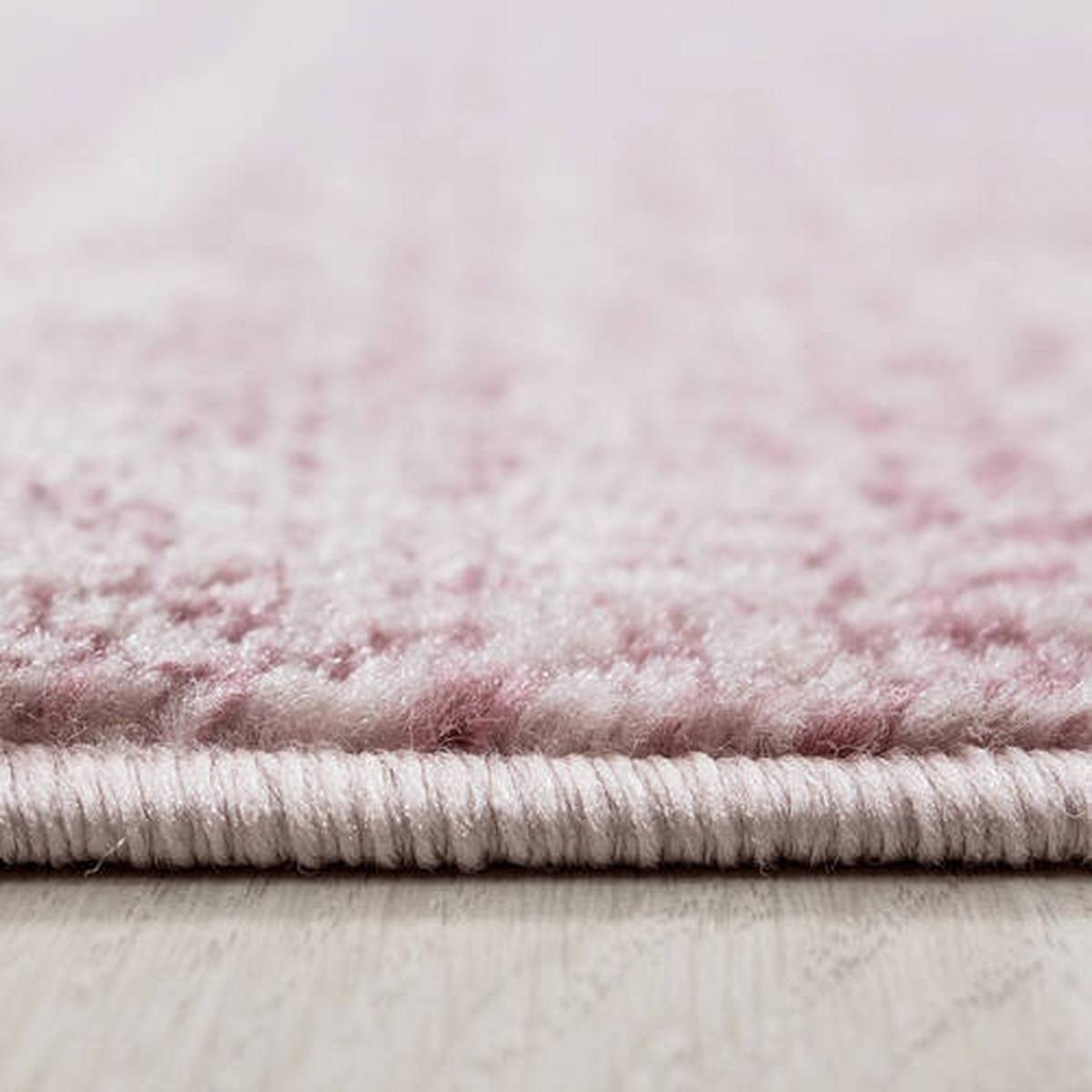 Webteppich Plus - Pink, Basics, Textil (140/200cm) - Novel