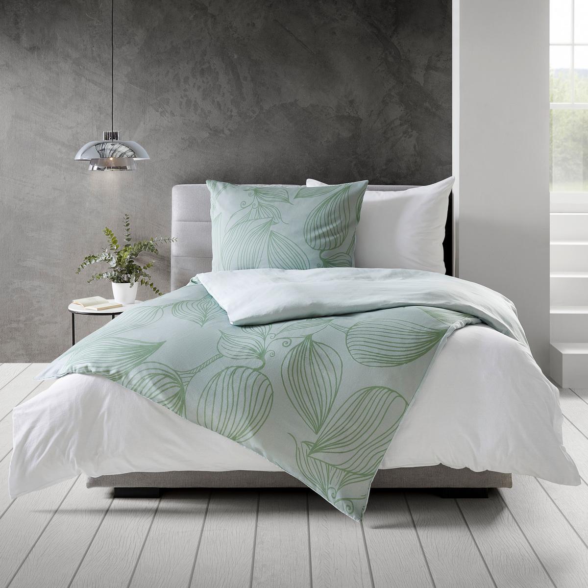 Posteľná bielizeň Green house, 70/90 140/200cm - zelená, textil (140/200cm) - Modern Living