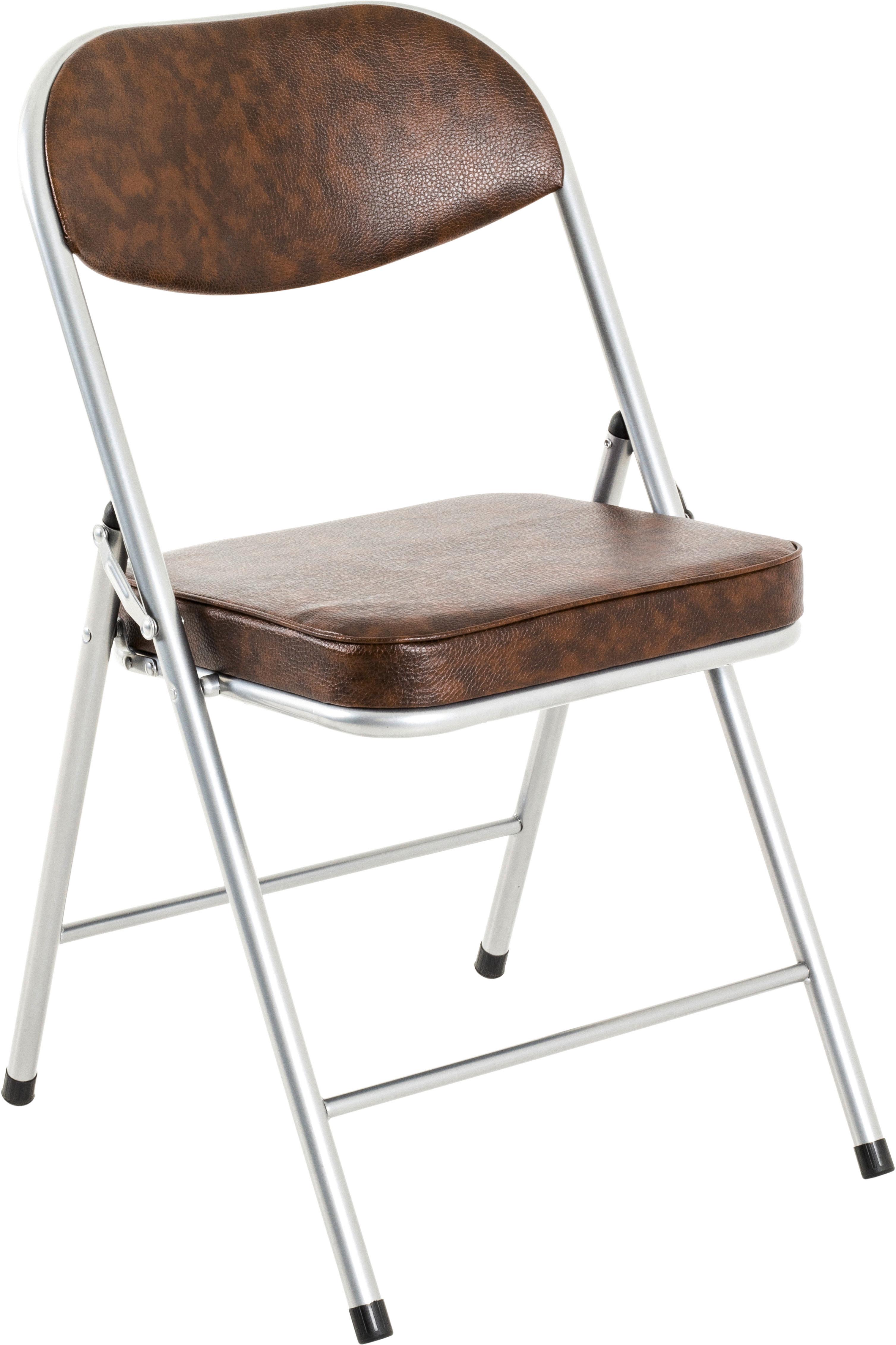 Klappsessel Kurt Stahl/Lederlook