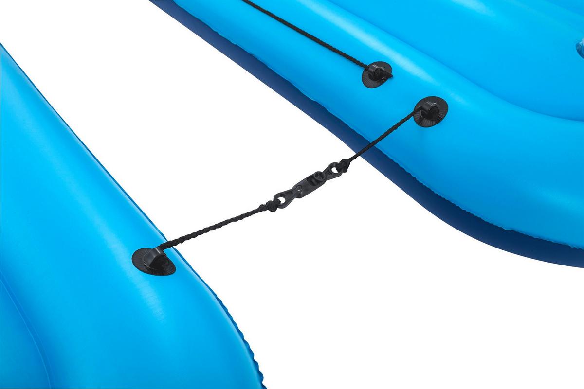 Luftmatratze L/b/h: Ca. 290/191/25,5 Cm - Blau, KONVENTIONELL, Kunststoff (269/183/25,5cm) - Bestway