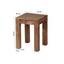 Beistelltisch Mumbai L: ca. 35 cm - Akaziefarben, Design, Holz (35/35/45cm) - Livetastic Beistelltisch Mumbai L: ca. 35 cm - Akaziefarben, Design, Holz (35/35/45cm) - Livetastic